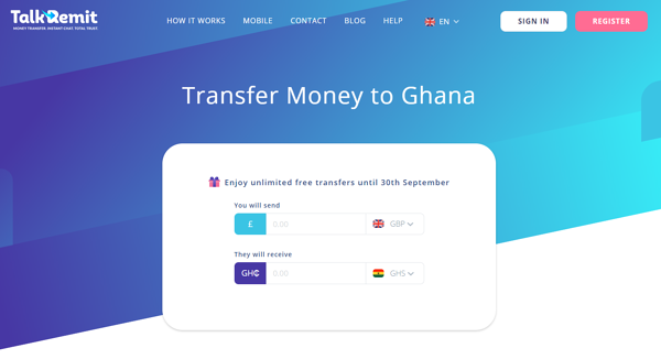 Transfer Money To Ghana